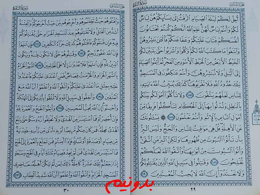 پاسخ استخاره با قرآن با جواب از صفحه 29
