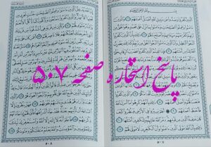 پاسخ استخاره ص 507 قران